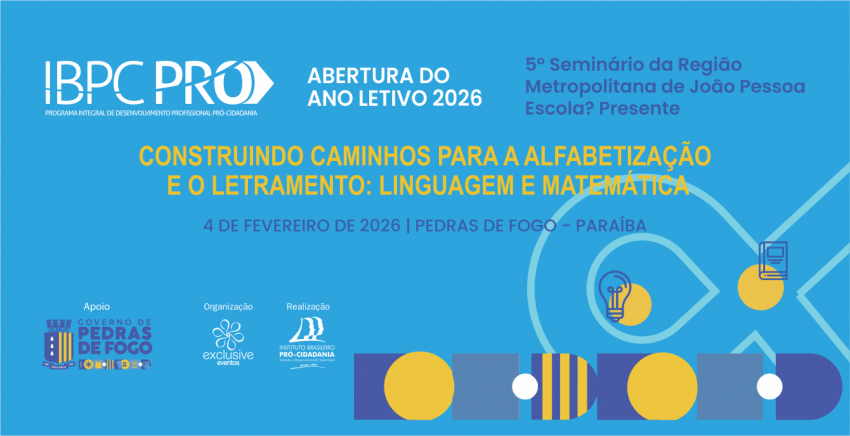 5º Seminário da Região Metropolitana de João Pessoa “ESCOLA? PRESENTE”